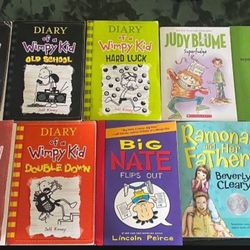 Diary Of A Wimpy Kid  Books -10 Books 