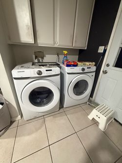 Samsung Washer and Dryer