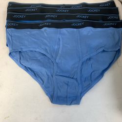 Jockey Men’s 100% Cotton Briefs Sz 2 XL. 4 Pack.                      Sh