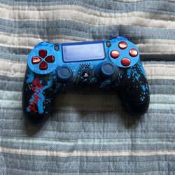 Custom PlayStation 4 Controller Needs Slight Repairing (make Offer)