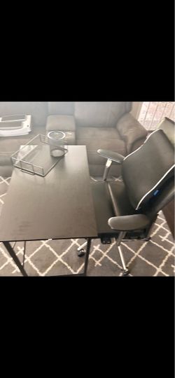 Desk and Office Chair