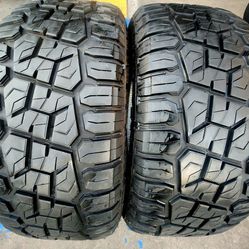 2 USED TIRES GROUNDSPEED 275/50/22