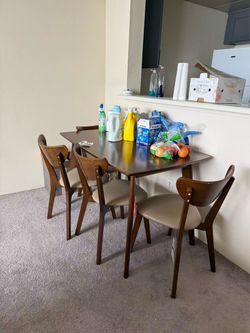 Dining table with 4 chairs