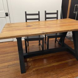 Handmade 6’x38” table - sits 6