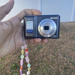 Used Black Sony Steady-shot DSC-S2000 10.1MP Digital  Camera w/ Sd Card