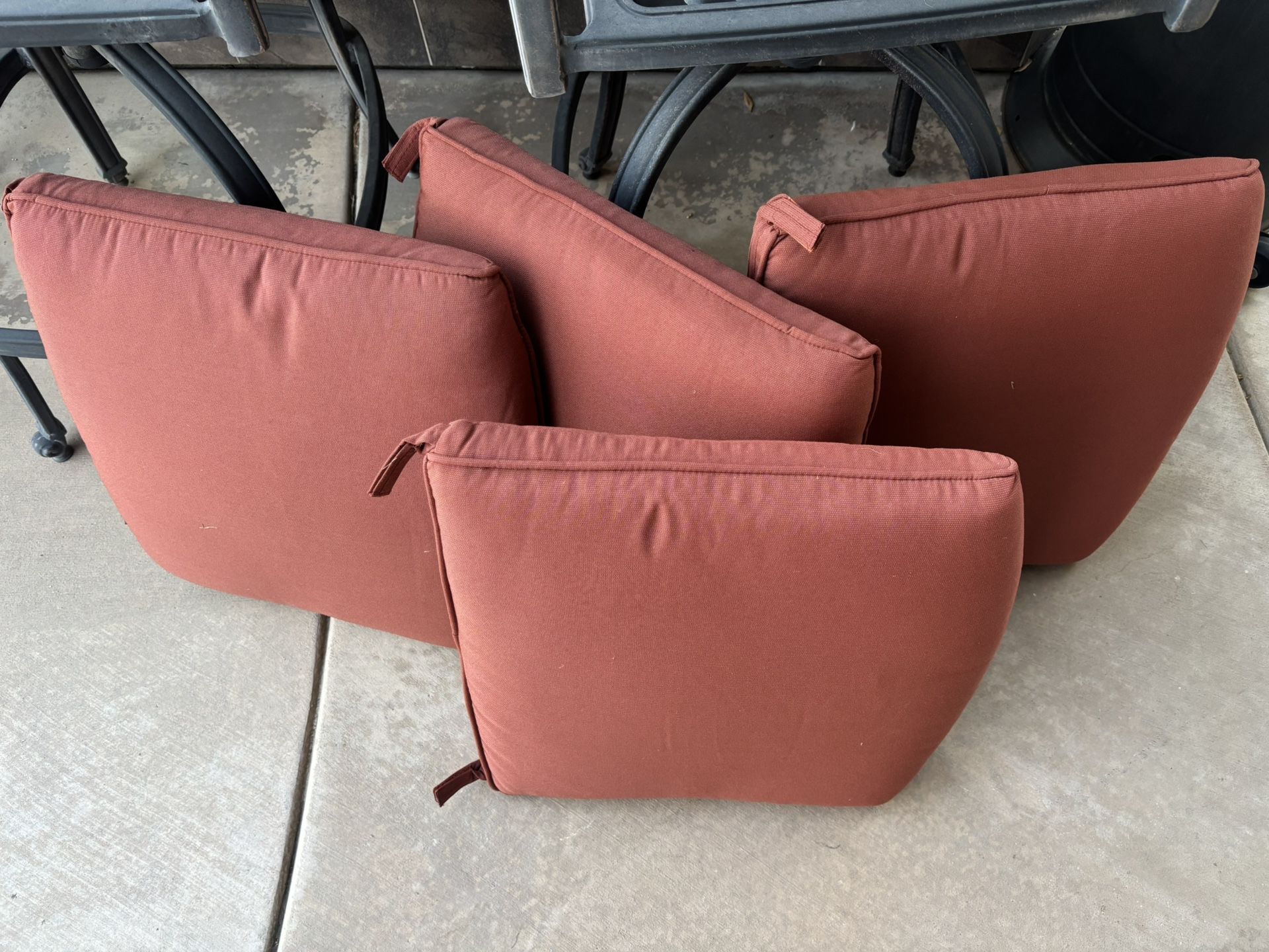 Patio Seat Cushions Sunbrella Fabric (4)