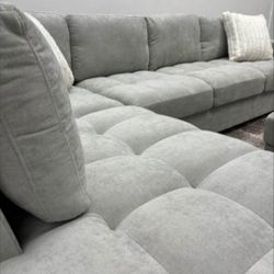 Beauty Ottoman Storage Center Sectional Couch 