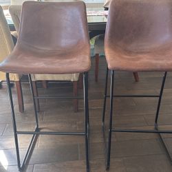 Brown Stools 