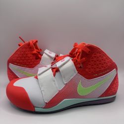 Nike Zoom Javelin Elite 3 Track Shoes Crimson Lime Blast FZ9626-100 Men’s Sz 8.5