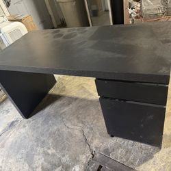 Black Office Desk For Sale