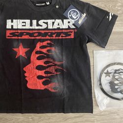 Hellstar Family Tee Black/red Medium 