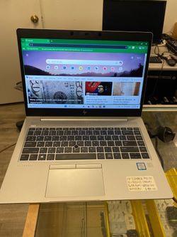 Hp elitebook 840 G5 laptop computer 16GB RAM 120GB SSD I5-8350