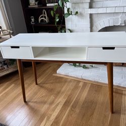 Mid Century Console Table 