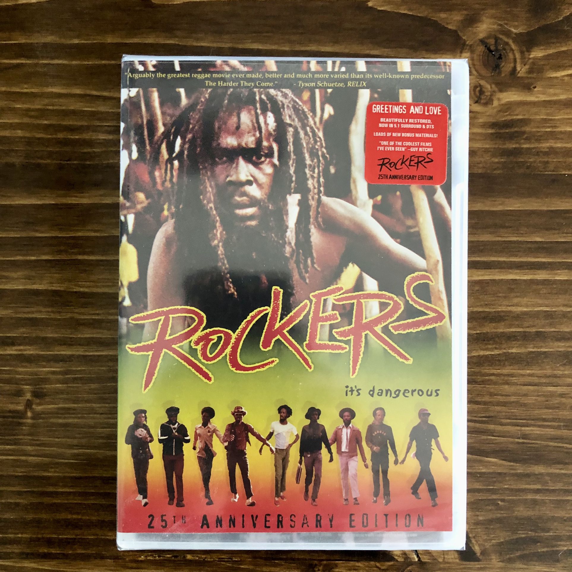 Rockers DVD New Sealed 25th Anniversary Edition Burning Spear .