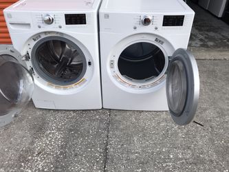 Kenmore washer and dryer electric