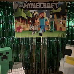 Big Lot ‼️ Minecraft Party Decorations 