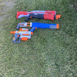 Nerf Guns With Attachments