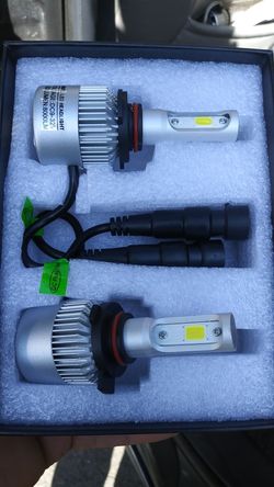 2x LED Headlight Bulbs (White 6500K ) 72W, 8000 lumens, *6 Months Warranty*