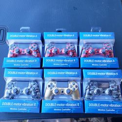 Brand new Sealed Wireless PS4 Playstation 4 PS 4 Controller $30! Each or 4 for $100!.. the Camo Or Gold one is $40! Each or 3 for $100!. Free Delivery