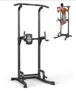 Sportsroyals Power Tower Pull Up Bar Station, 450LBS