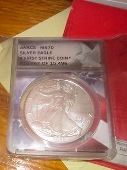 Liberty silver's MS70 90% Silver