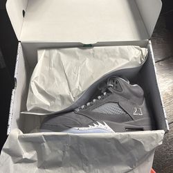 Air Jordan 5 Wolf Grey Size 8