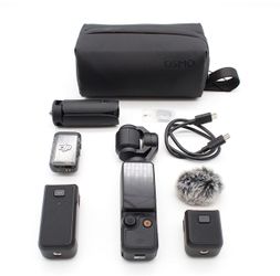 DJI Osmo Pocket 3 4K Gimbal Camera + DJI Mic 2 Accessories Bag