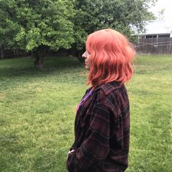 Red Short Haired Wig