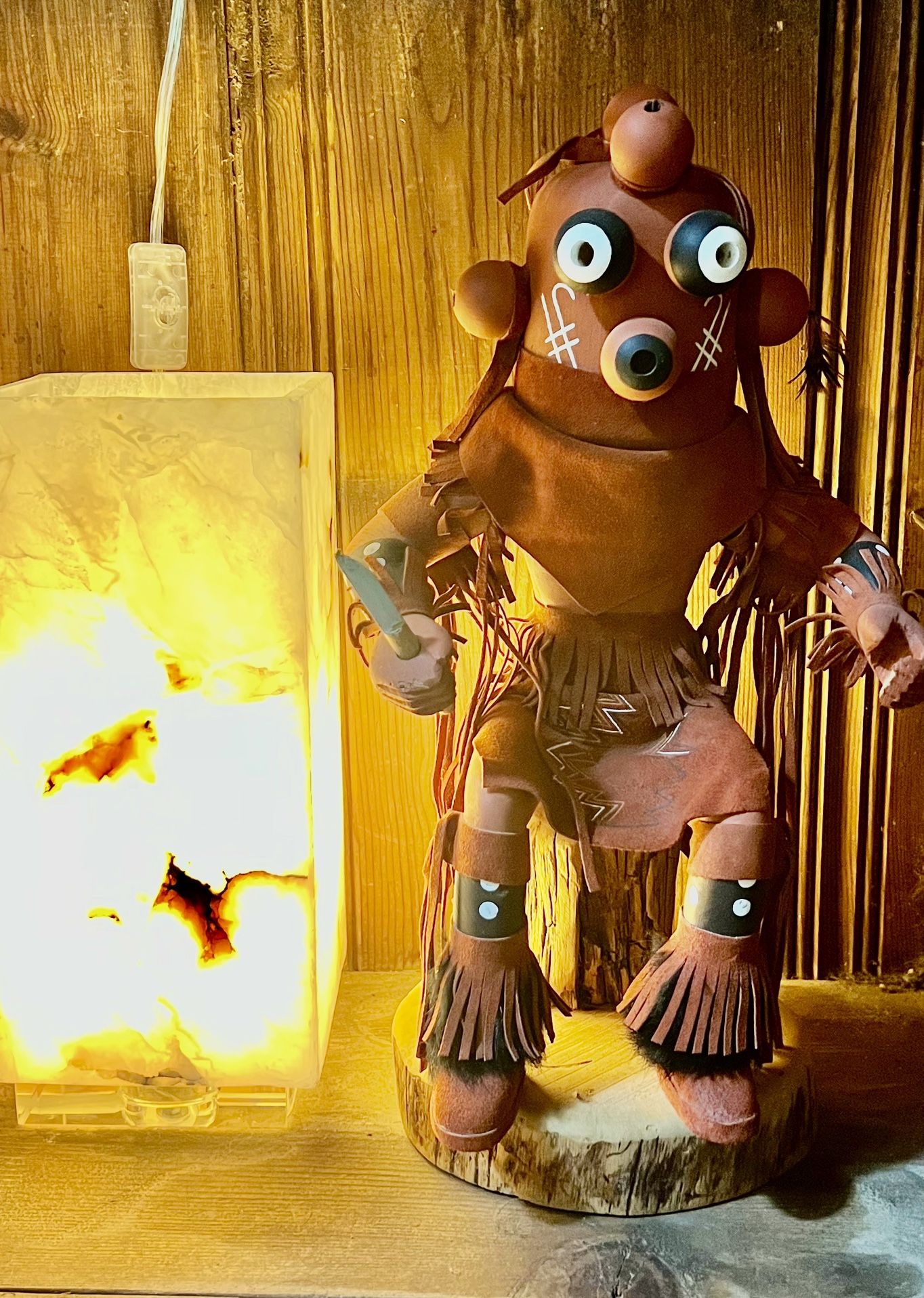 Kachina Doll Mud Head