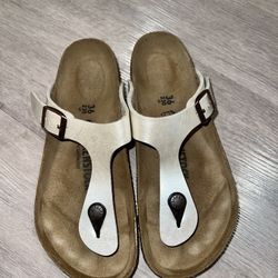 Birkenstock Gizeh Birko Flor Sandals Sz 36
