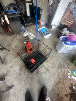 Small dog cage