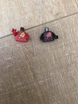 LEGO Ninjago: NRG Kai and Cole Torsos