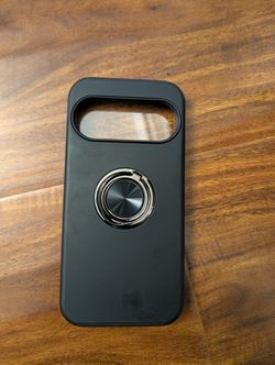 JAME Pixel 10 / 10 Pro Case Ring Stand Black + Screen Protector – New Open Box