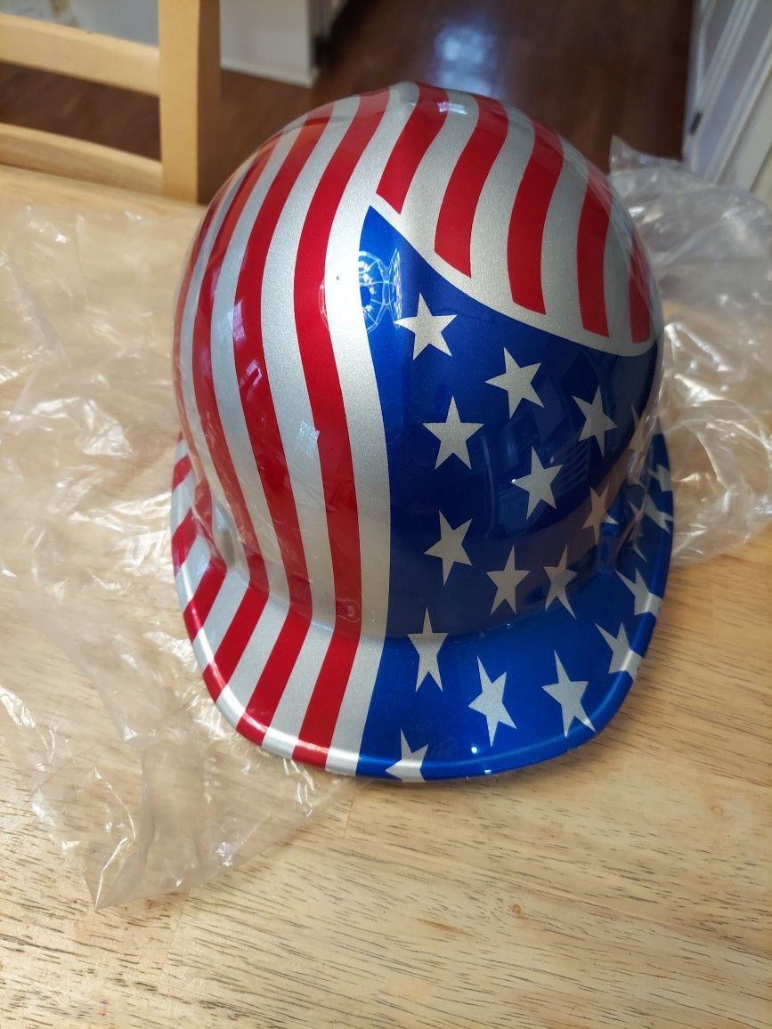 Safety Hard Hat Stars And Stripes