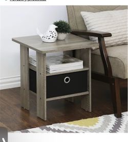 2 night stands, and 2 corner shelves
