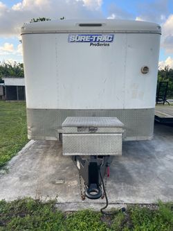 Enclosed trailer 8 x 24 SURE-TRAC TRAILER