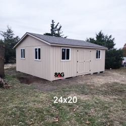 24x20 Storage Shed 