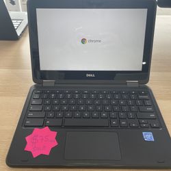 Dell TouchScreen Chromebook 3189 2in1 Foldable Fully Functional Works Great!!