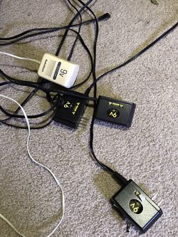 Pedal Power Supplies 3 One Spots