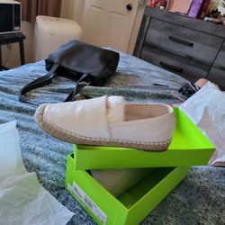 Karlita White Leather