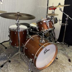 Complete Gretsch Drum Set