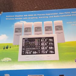 Ambient Weather thermo-hygrometer (WS-3000-XS)
