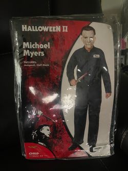Halloween II Michael Myers Child Costume Small 4-6