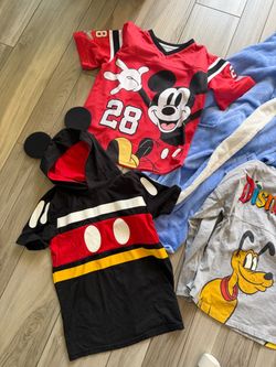 Set of boys Disney Mickey and Stitch clothing