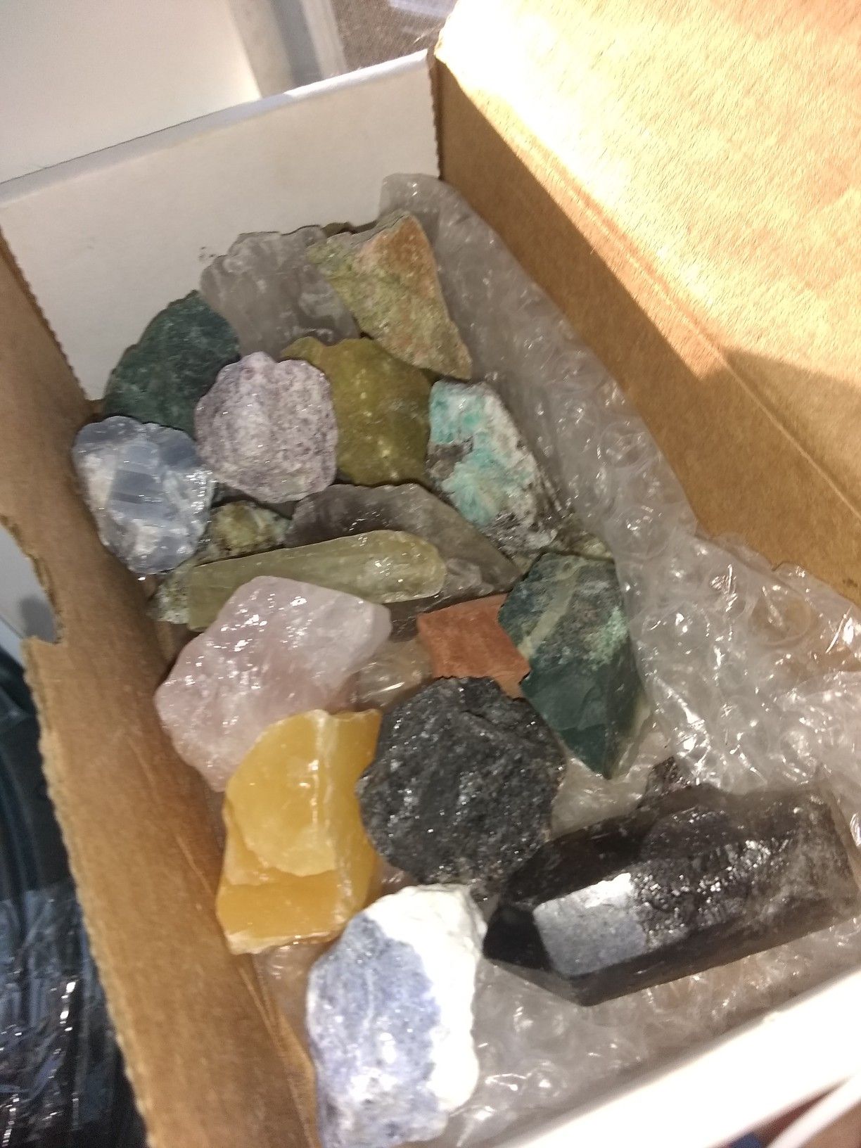 1 Pound of Crystals and Minerals