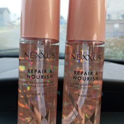 Nexxus Repair And Nourishing Hair Oils New $8 Each Must Pick Up In Edinburg No Holds 