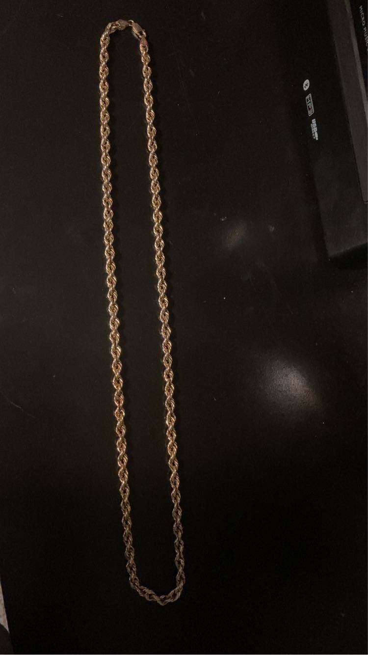 Gold Rope Chain $450