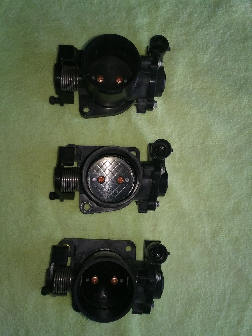 Mercury throttle bodies