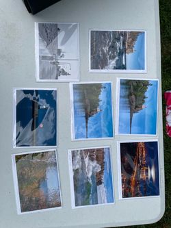 Landscape Photography Art Cards Set of 8
