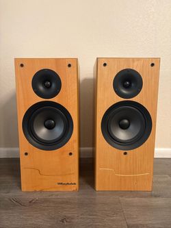 Wharfedale Emerald EM 93 Audiophile Bookshelf Speakers – Bi-Wireable / Pristine Drivers (Tested)